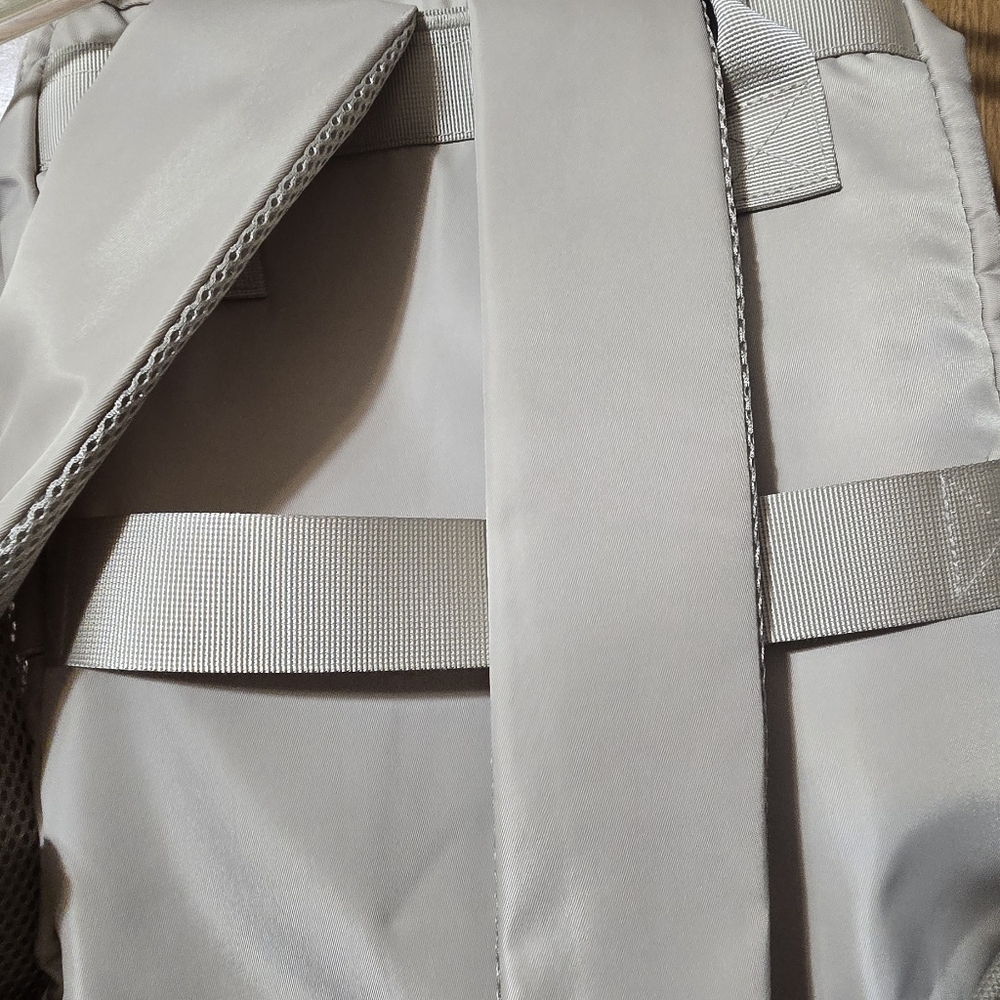 Paris Hilton Quilted Laptop Backpack with Gold Accent - Picture 9 of 12
